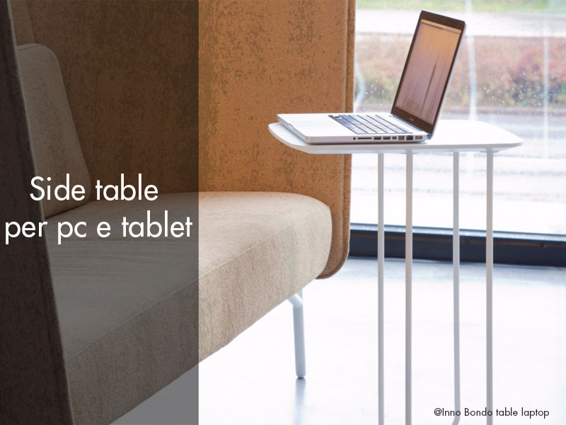 Side table per PC e tablet